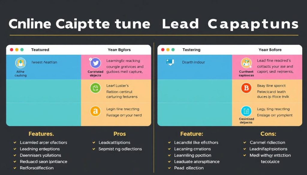 lead capture tools comparison