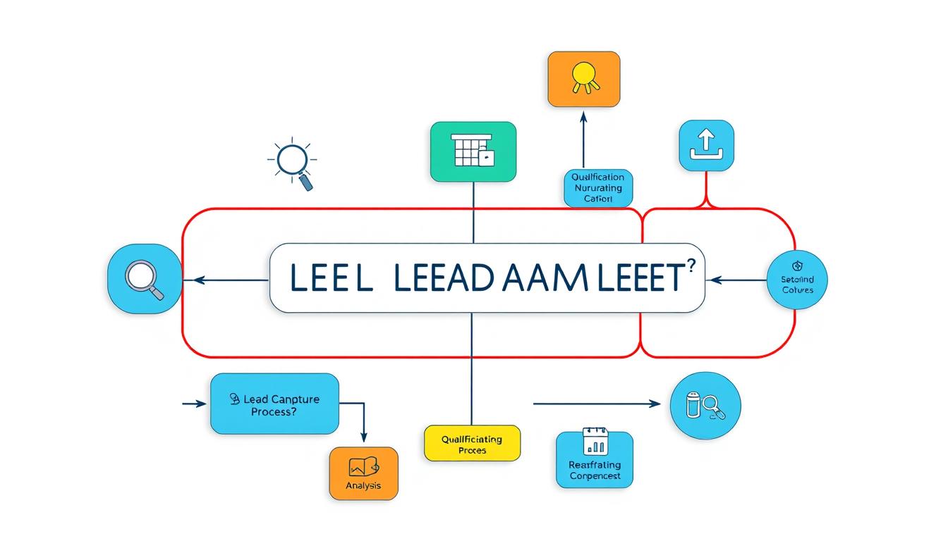 Lead Management Process Flow Chart | Visualize Sales Workflow