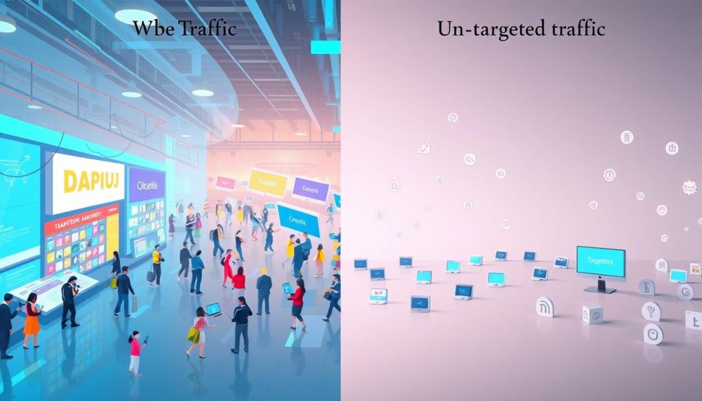 two main types of web traffic